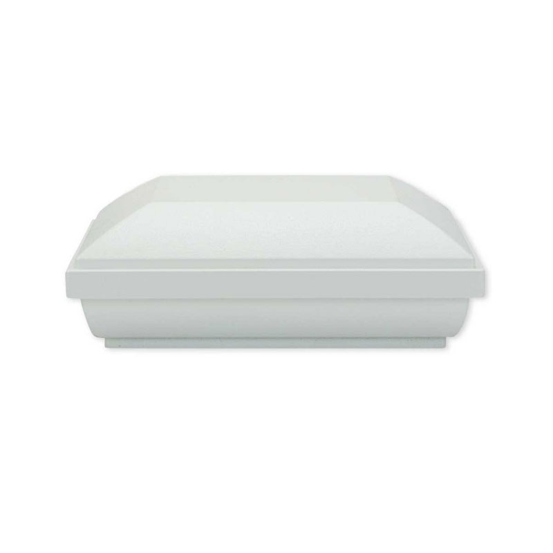 4" X 4" TIMBERTECH RADIANCE MATTE WHITE ** SMALL** POST CAP (6/BX) - Arlington Coal & Lumber