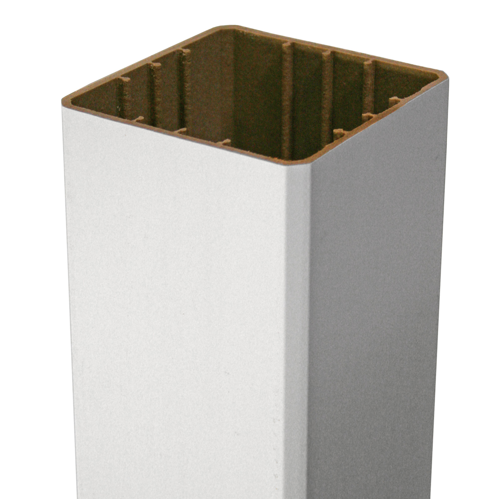 Main 1 - TREX TRANSCEND WHITE 4" X 4" X 39" POST SLEEVE  - Arlington Coal & Lumber
