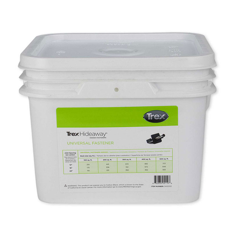 Main 4 - TREX UNIVERSAL HIDDEN FASTENER CLIPS (500 SQ FT.) 900 PCS - Arlington Coal & Lumber