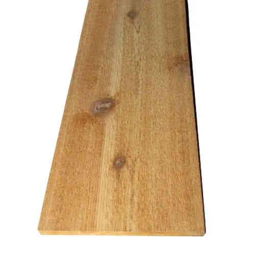 1 X 4 PREMIUM KNOTTY WESTERN RED CEDAR BOARD S1S2E 8-16 FT  - Arlington Coal & Lumber