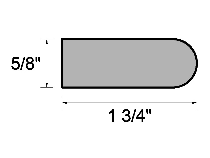 Main 3 - (8144) 11/16" X 1-3/4" CLEAR PINE NOSING - Arlington Coal & Lumber