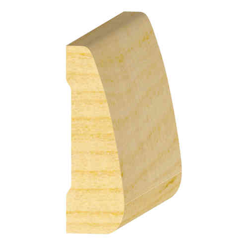 (8720) 9/16" X 3-1/2" CLEAR PINE RANCH/CLAMSHELL BASE MOULDING - Arlington Coal & Lumber