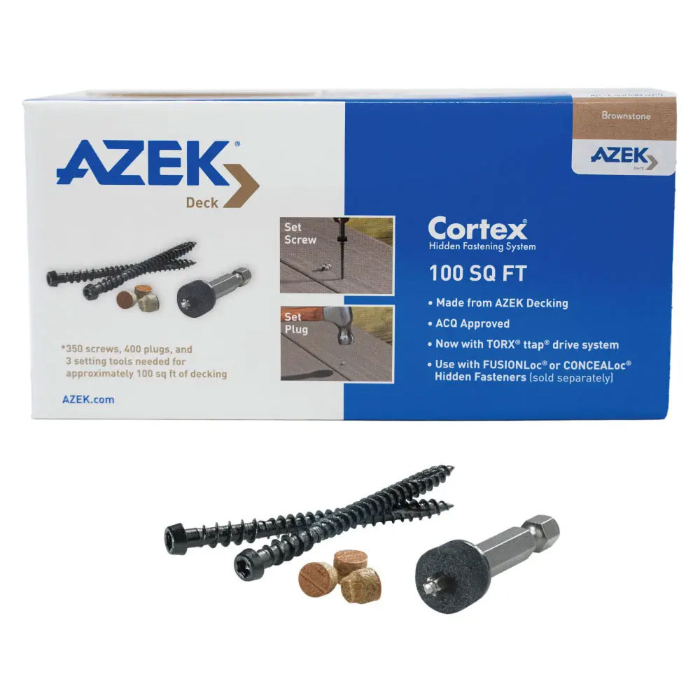 Main 1 - BX CORTEX 2-1/2" BROWNSTONE TIMBERTECH "HARVEST" DECK SCREW COLLATED (100 SQFT) - Arlington Coal & Lumber