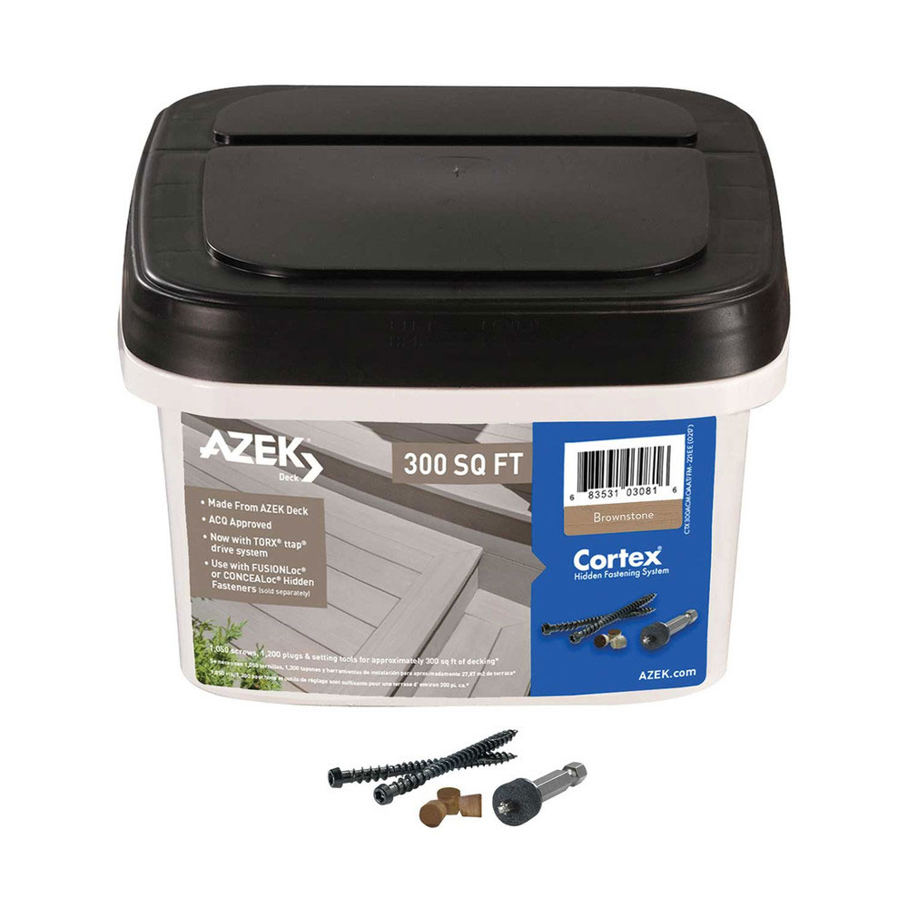 Main 1 - BX CORTEX 2-1/2" BROWNSTONE TIMBERTECH "HARVEST" DECK SCREW COLLATED (300 SQFT) - Arlington Coal & Lumber