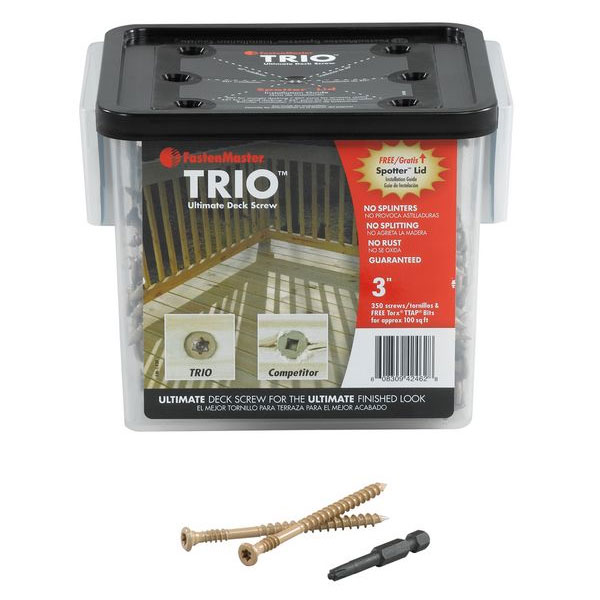 Main 1 - 350-PC 3" TRIO DECK SCREW - Arlington Coal & Lumber