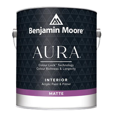Main 1 - BENJAMIN MOORE AURA 522-3x INT MATTE BASE3 GL - Arlington Coal & Lumber