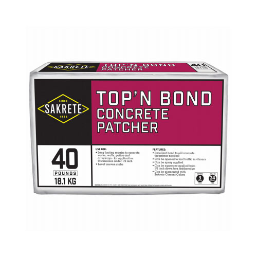 Main 1 - 40# BAG SAKRETE TOP 'N BOND CONCRETE PATCH - Arlington Coal & Lumber