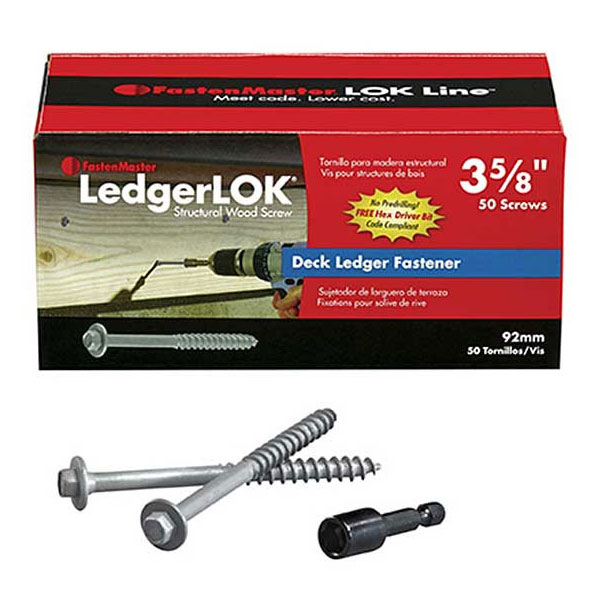 Main 1 - BX (50) 3-5/8" LEDGERLOK LEDGERBOARD FASTENER - Arlington Coal & Lumber