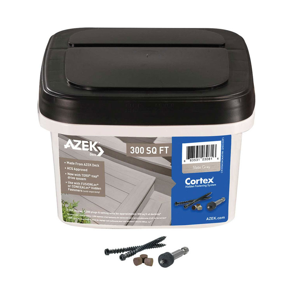 Main 1 - BX CORTEX 2-1/2" SLATE GRAY TIMBERTECH "HARVEST" DECK SCREW COLLATED (300 SQFT) - Arlington Coal & Lumber