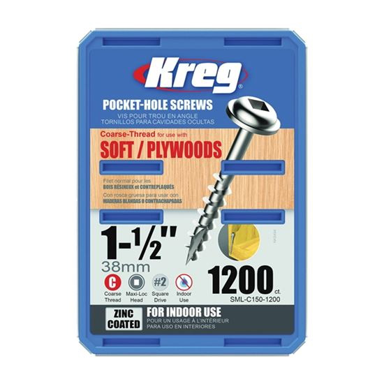 Main 1 - SCREW NO8 COARSE 1-1/2 1200CT - Arlington Coal & Lumber