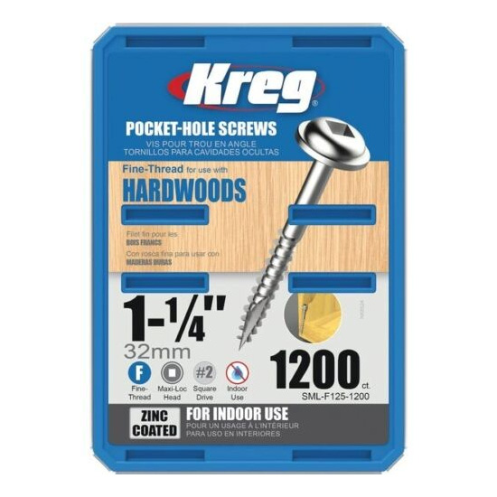 SML-F125-1200 SCREW 7FIN 1-1/4 SCREW PCKT 7 FINE 1-1/4 1200CT - Arlington Coal & Lumber