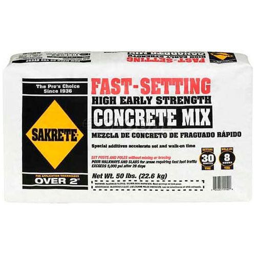 Main 1 - 50# BAG SAKRETE FAST SETTING (4,000# PSI) CONCRETE MIX - Arlington Coal & Lumber