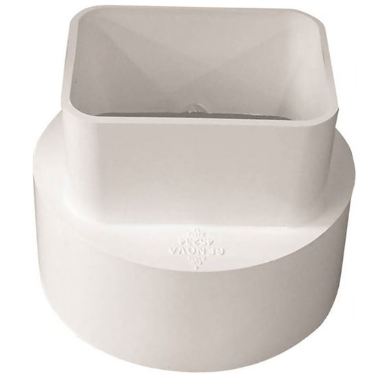 Main 1 - ADAPTER DOWNSPOUT PVCS&D 2X3X4 - Arlington Coal & Lumber