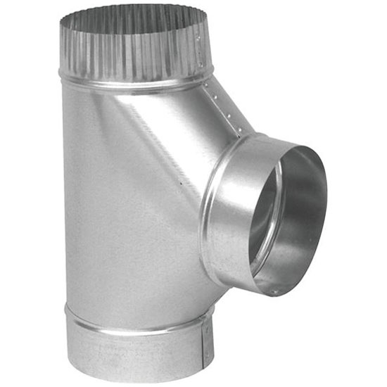 Main 1 - ASSEMBLED TEE 26GA 4IN GALV - Arlington Coal & Lumber