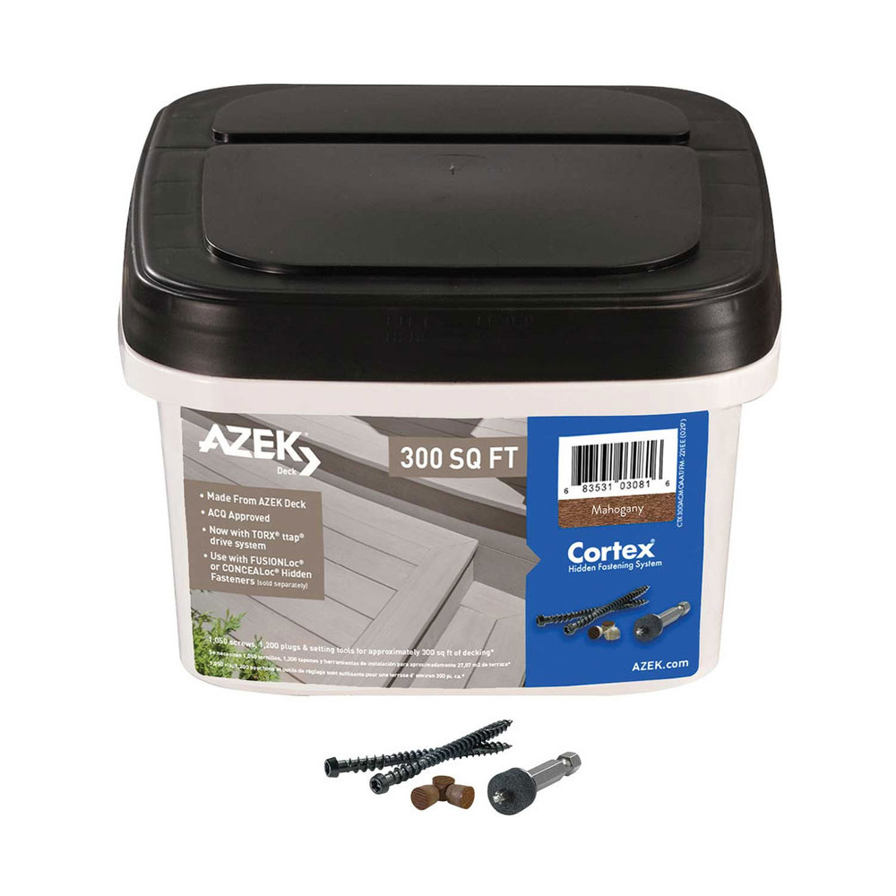 Main 1 - BX CORTEX 2-1/2" MAHOGANY TIMBERTECH "VINTAGE" DECK SCREW COLLATED (300 SQFT) - Arlington Coal & Lumber