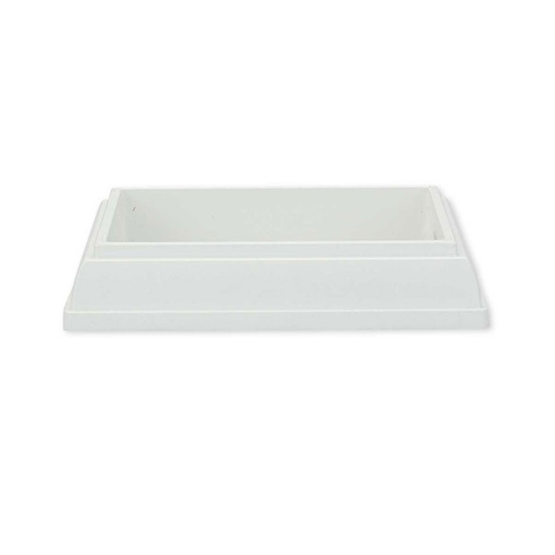 Main 1 - 4" X 4" TIMBERTECH RADIANCE MATTE WHITE POST SKIRT (6/BX) - Arlington Coal & Lumber
