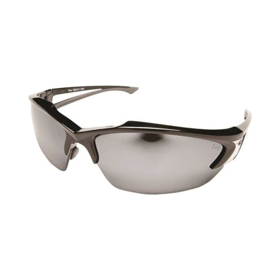 Main 1 - (SDK117-G2) KHOR BLACK W/SILVER LENS EDGE SAFETY GLASSES  - Arlington Coal & Lumber