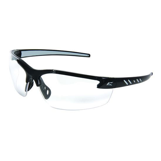 Main 1 - (DZ111-1.5-G2) ZORGE BLACK W/CLEAR MAG LENS EDGE SAFETY GLASSES  - Arlington Coal & Lumber