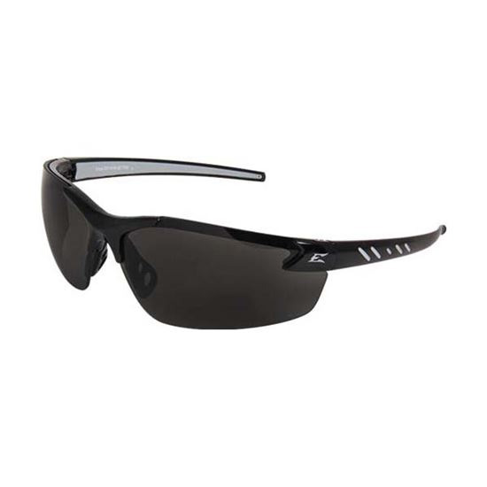 Main 1 - (DZ116VS-G2) ZORGE BLACK W/SMOKE LENS EDGE SAFETY GLASSES  - Arlington Coal & Lumber