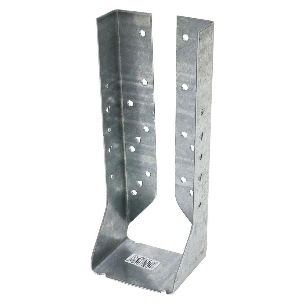 Main 1 - SIMPSON HUC210-2Z DOUBLE 2X10 CONCEALED FLANGE HANGER (25/CTN) - Arlington Coal & Lumber