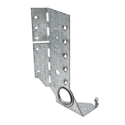 Main 1 - SIMPSON LSSJ-28RZ SLOPE/SKEW RIGHT 2X8 RAFTER HANGER (25/CTN) - Arlington Coal & Lumber