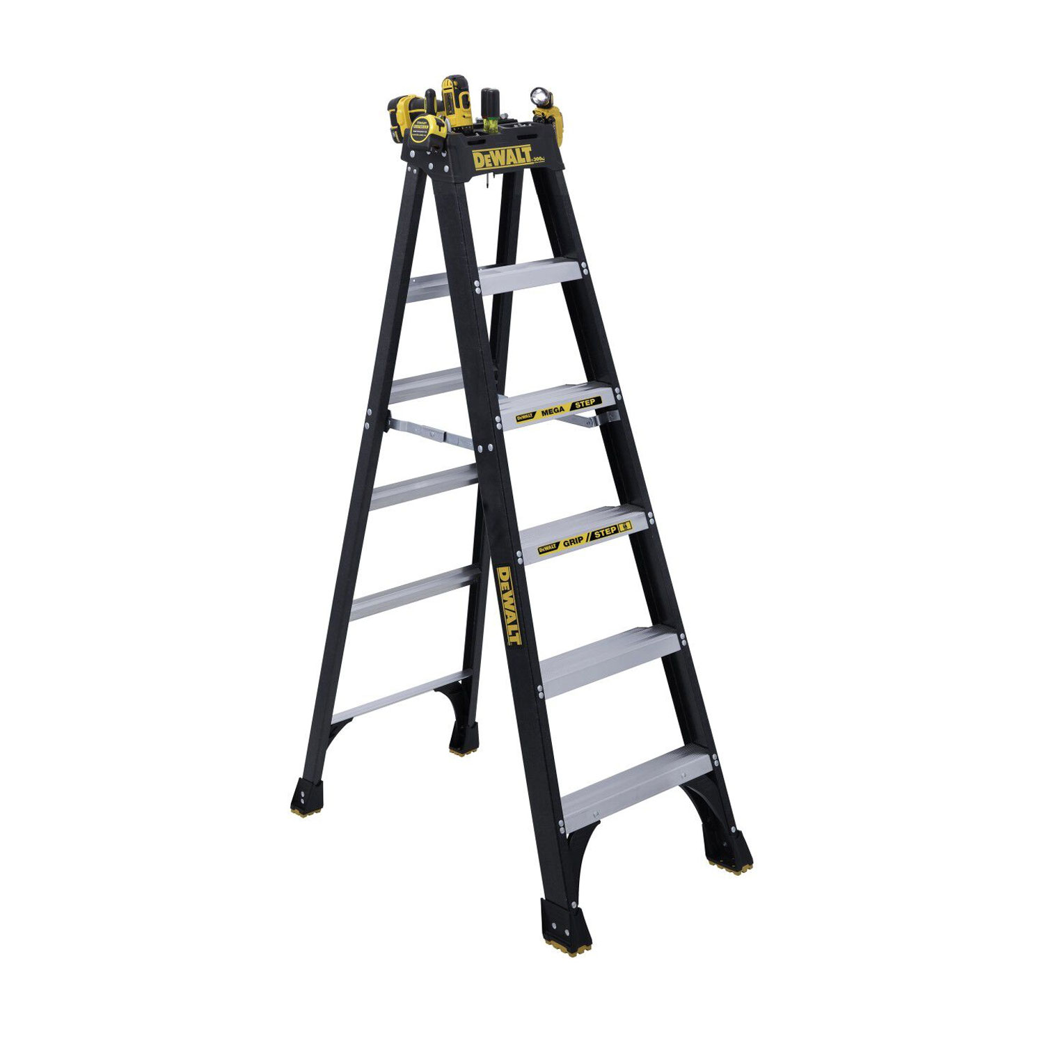 Main 1 - DEWALT DXL3010-06 STEPLADDER TYPE IA LADDER STEP FBRGLS TYPE1A 6FT - Arlington Coal & Lumber