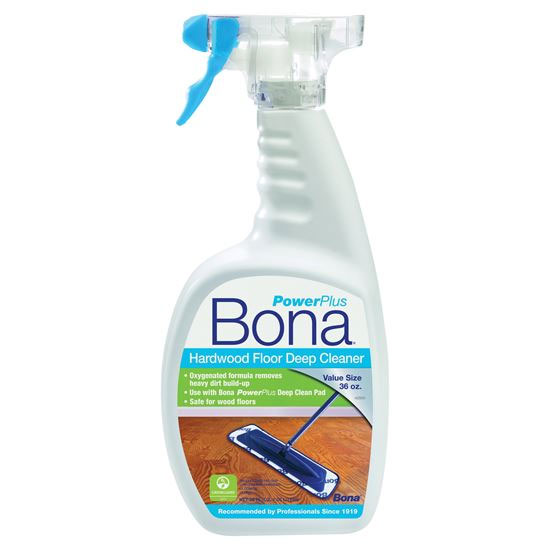 Main 1 - BONA POWER PLUS HARDWOOD FLOOR CLEANER SPRAY 36OZ - Arlington Coal & Lumber