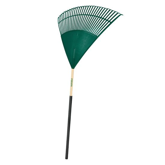 Main 1 - POLY LEAF RAKE 30-TINE W/GRIP RAKE LAWN/LEAF 30TINE HDL 48IN - Arlington Coal & Lumber
