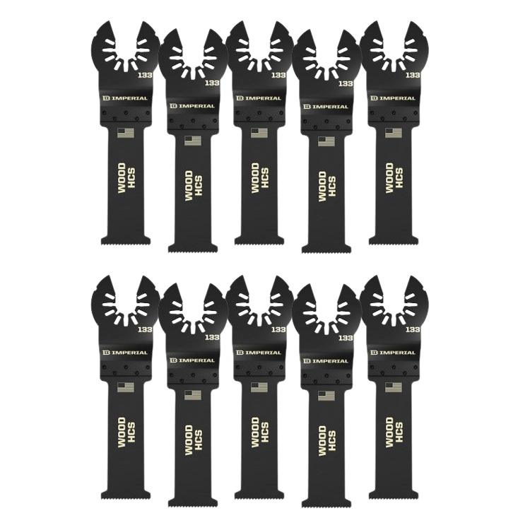 Main 1 - IBOA133-10 IMPERIAL BLADE 1-1/4" WOOD (10 PAK) - Arlington Coal & Lumber