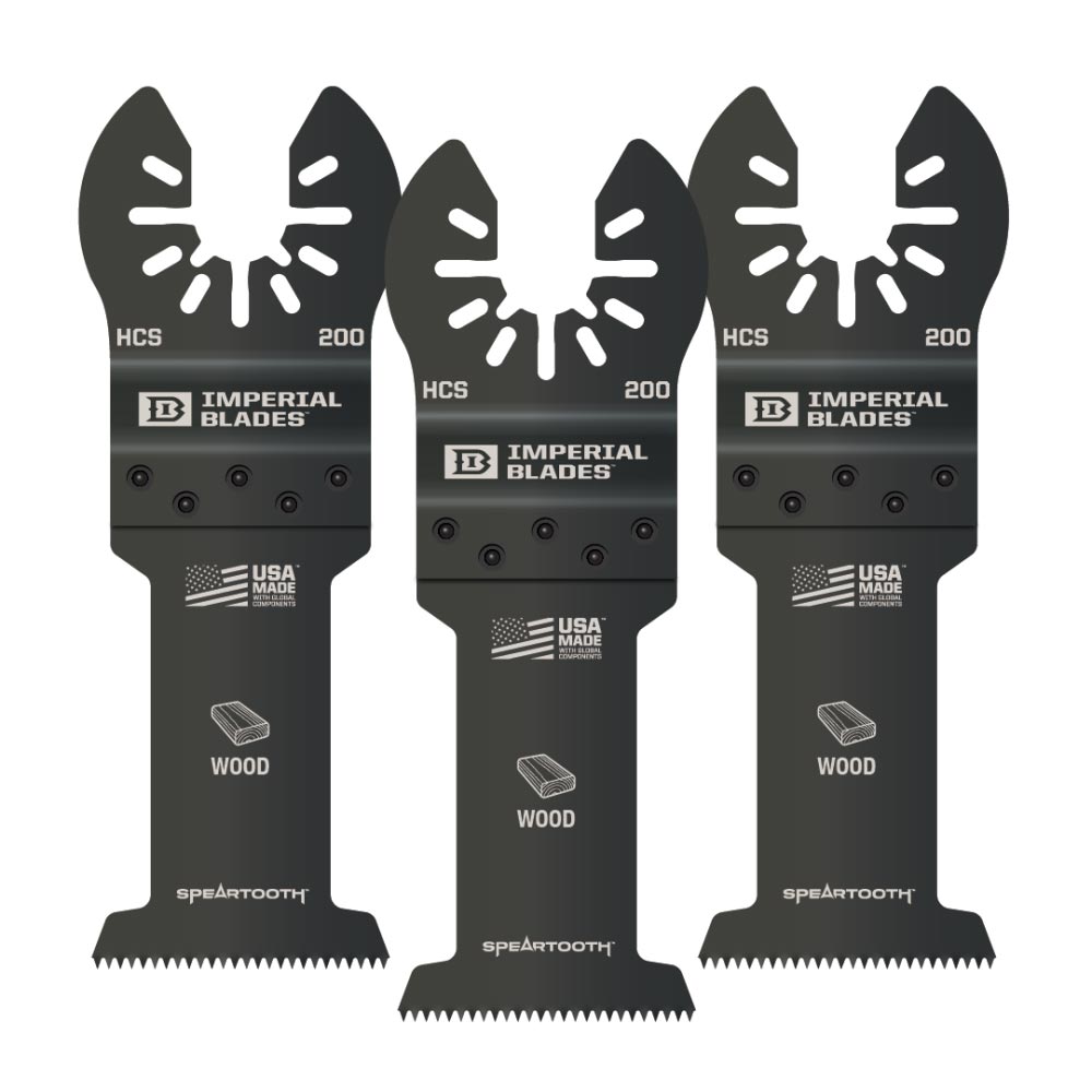 Main 1 - IBOA200-3 IMPERIAL BLADE 1-1/4IN WD 1-5/8 DPTH 3PK - Arlington Coal & Lumber