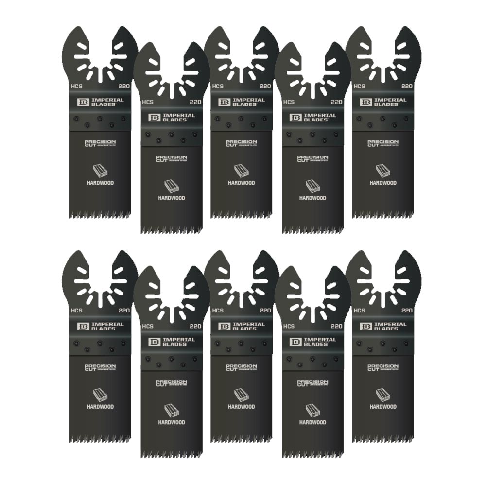 Main 1 - IBOA220-10 IMPERIAL BLADE 1-1/4 PRECISION WD 10PK - Arlington Coal & Lumber