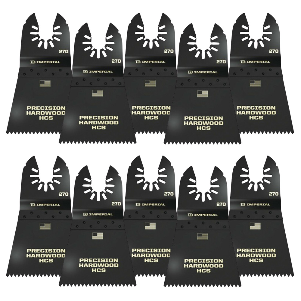 Main 1 - IBOA270-10 IMPERIAL BLADE 2-1/2 PREC 10PK - Arlington Coal & Lumber