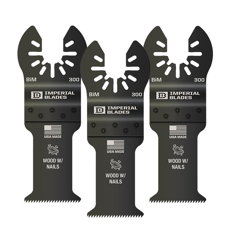 Main 1 - IBOA300-3 IMPERIAL BLADE 1-1/4IN WOOD/NAIL BM 3PK - Arlington Coal & Lumber