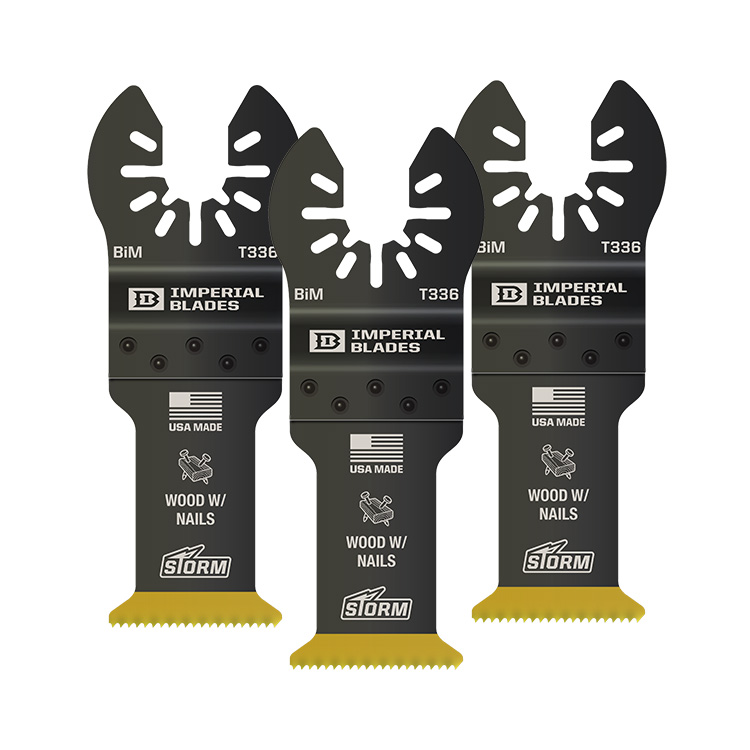 Main 1 - IBOAT336-3 IMPERIAL BLADE 1-1/4" WOOD/NAIL TITANIUM 3-PK - Arlington Coal & Lumber