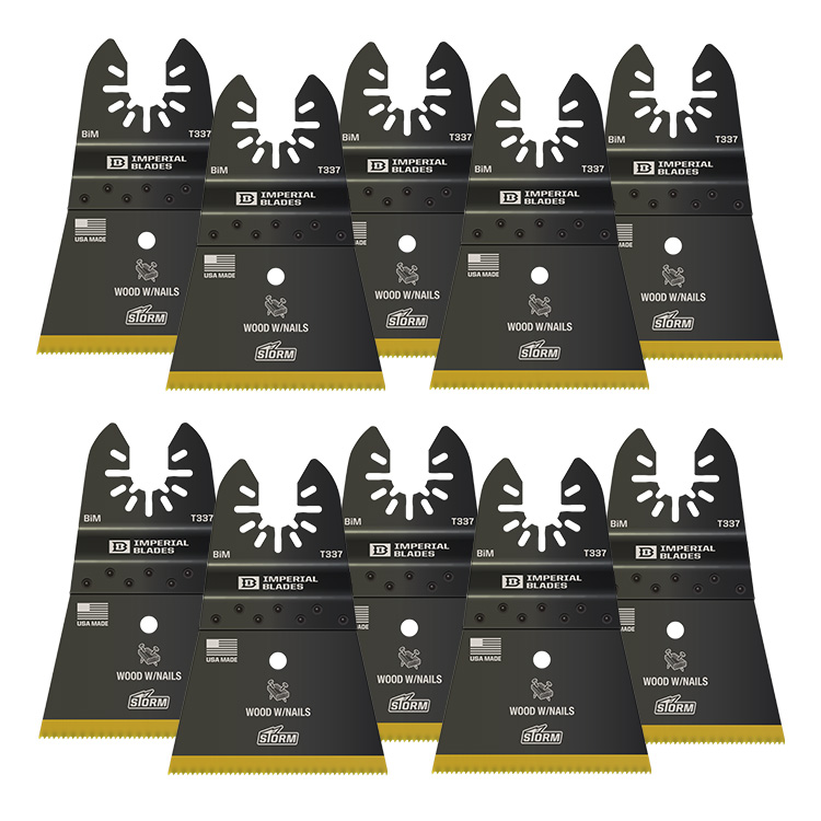 Main 1 - IBOAT337-10 IMPERIAL BLADE 2-1/2" WOOD/NAIL TITANIUM 10-PK - Arlington Coal & Lumber