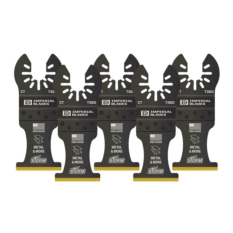 Main 1 - IBOAT360-5 IMPERIAL BLADE 1-3/8" CARBIDE EXTREME TITANIUM 5-PK - Arlington Coal & Lumber