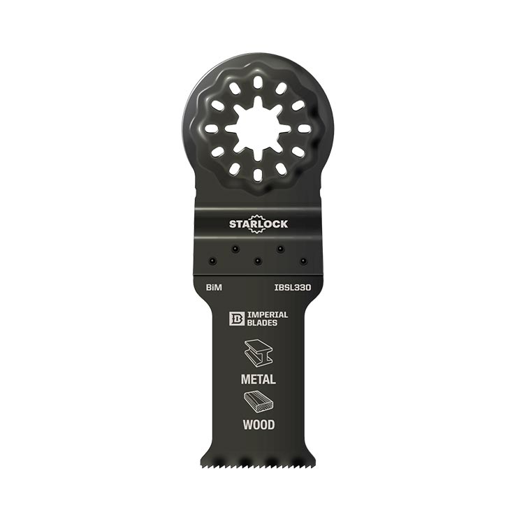 Main 1 - IBSL330-1 IMPERIAL BLADE 1-3/8 METAL/WOOD 1PK STARLOCK - Arlington Coal & Lumber