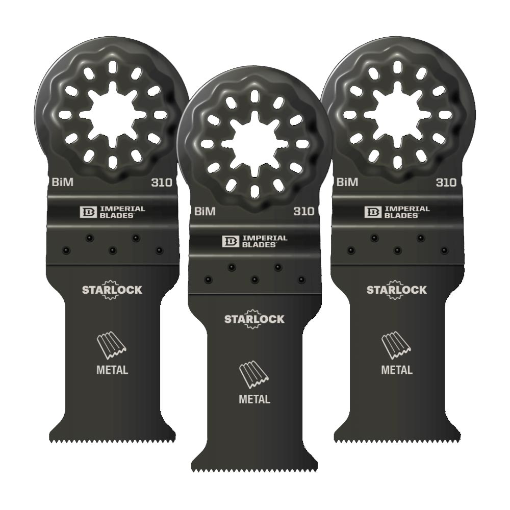 Main 1 - IBSL310-3 IMPERIAL BLADE 1-1/4 THIN METAL 3PK STARLOCK - Arlington Coal & Lumber