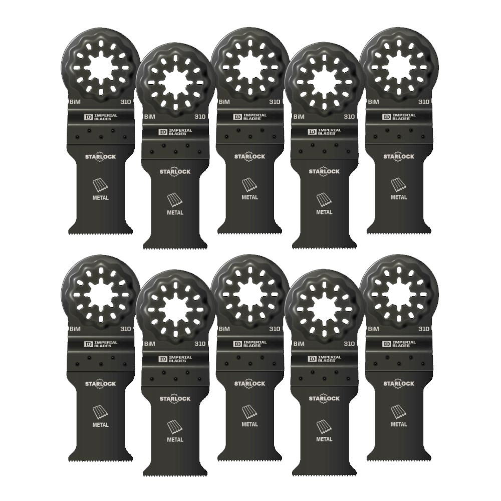 Main 1 - IBSL310-10 IMPERIAL BLADE 1-1/4 THIN METAL 10PK STARLOCK - Arlington Coal & Lumber