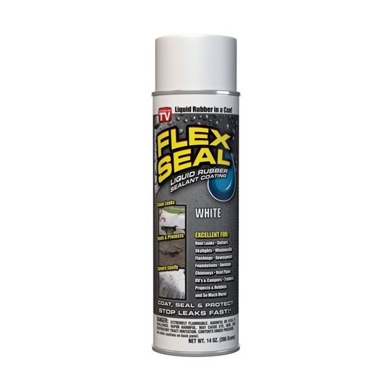 Main 2 - WHITE FLEX SEAL SPRAY 2 OZ "LIQUID RUBBER IN A CAN" - Arlington Coal & Lumber