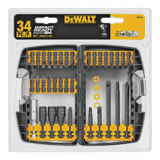 Main 2 - DW2153 34PC IMP RDY DRVING SET 34PC IMPCT RDY SCREW DRVNG SET - Arlington Coal & Lumber