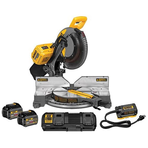 Main 1 - DEWALT 12" MITER SAW CORDLESS/CORDED 60V/120V (DHS716AT2) - Arlington Coal & Lumber