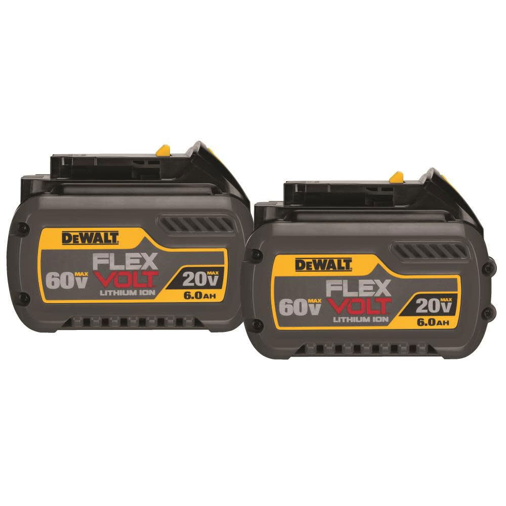 Main 1 - DEWALT 20/60V 6AH BATTERY 2PK (DCB606-2) - Arlington Coal & Lumber