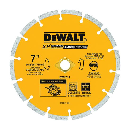 Main 1 - BLADE SAW SEGMENT DIAMOND 7IN - Arlington Coal & Lumber