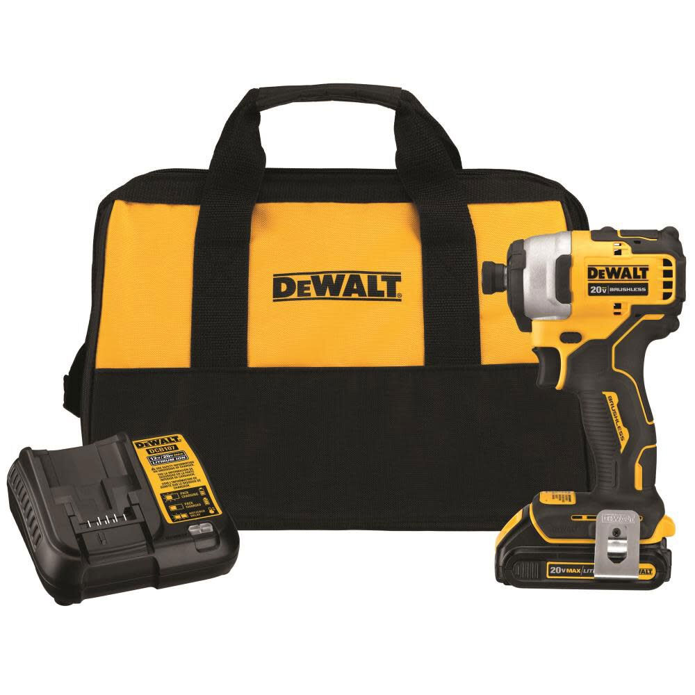 Main 1 - DEWALT 20V BRUSHLESS COMPACT IMPACT DRIVER KIT (DCF809C1) - Arlington Coal & Lumber