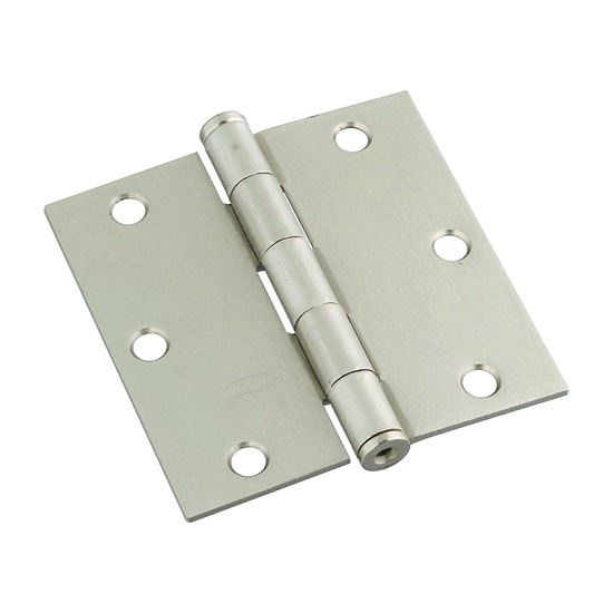 Main 1 - 830248 3-1/2" SATIN NICKEL DOOR HINGE - Arlington Coal & Lumber