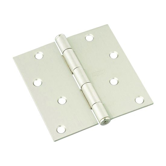 Main 1 - 830249 HINGE DR 4IN SQ SAT NKL HINGE DOOR 4IN SATIN NKL STL - Arlington Coal & Lumber