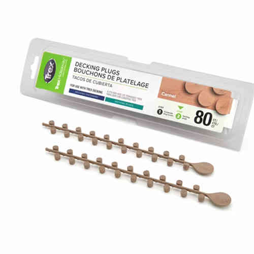 Main 1 - Trex® Decking Plugs Carmel - 80 count/pack - Arlington Coal & Lumber