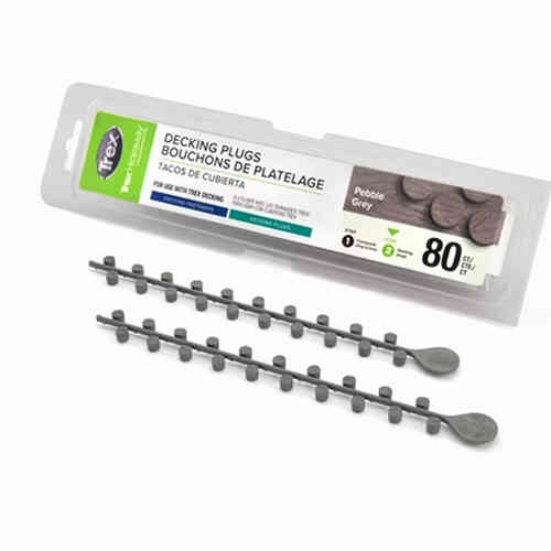 Main 1 - Trex® Decking Plugs Pebble Grey - 400 count/pack - Arlington Coal & Lumber