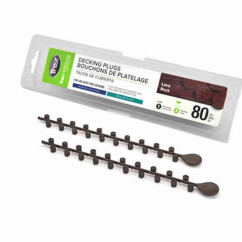 Main 1 - Trex® Decking Plugs Lava Rock - 400 count/pack - Arlington Coal & Lumber